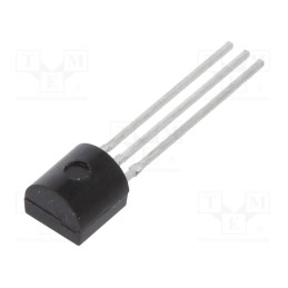 10 pcs : NTE289A - Transistor: NPN, bipolar, 80V, 0.5A, 0.6W, TO92