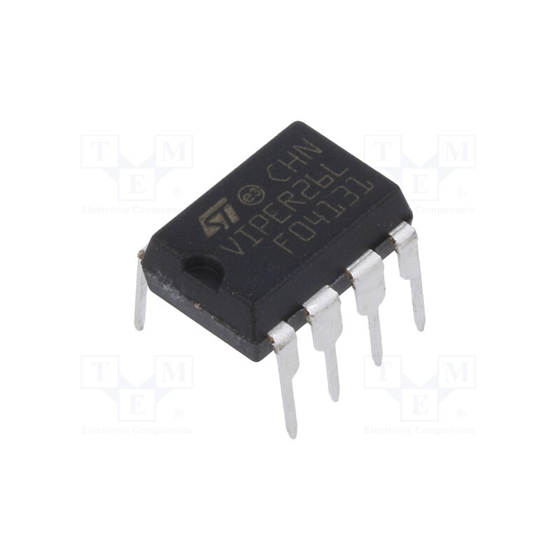 10 pcs : VIPER26LN - IC: driver, buck,buck-boost,flyback, PWM controller, DIP7, 3A