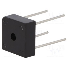 10 pcs : PB1004 - Bridge rectifier: single-phase, Urmax: 400V, If: 10A, Ifsm: 135A