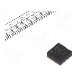 10 pcs : TPS61240DRVT - IC: PMIC, DC/DC converter, Uin: 2.3÷5.5VDC, Uout: 5VDC, 0.45A, WSON6