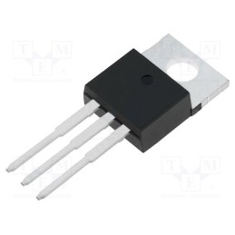 10 pcs : MCP1826S-3302E/AB - IC: voltage regulator, LDO,linear,fixed, 3.3V, 1A, TO220-3, THT