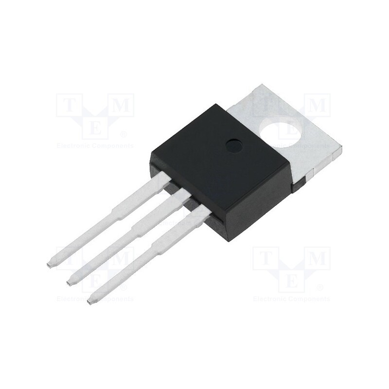 10 pcs : MCP1826S-3302E/AB - IC: voltage regulator, LDO,linear,fixed, 3.3V, 1A, TO220-3, THT