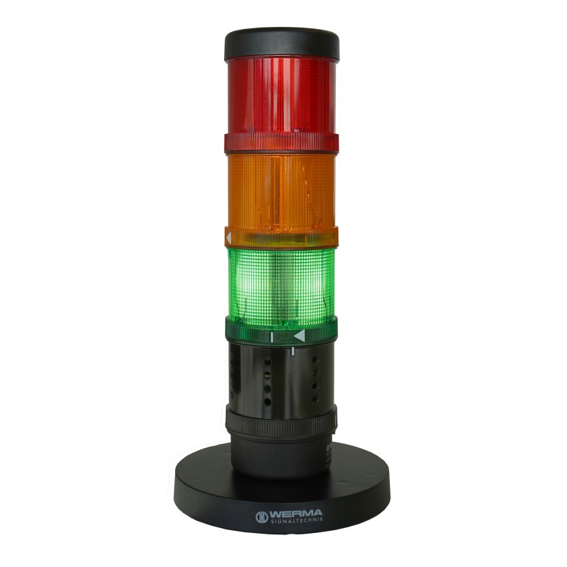 1 pcs - Werma KombiSIGN 72 CO2 Detector for CO2, +35°C Max, Mains-Powered