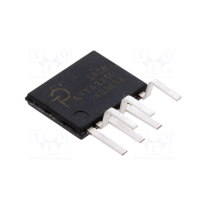 10 pcs : LYT4225E - IC: PMIC, AC/DC switcher,LED driver, 160÷308V, Ubr: 725V, eSIP-7C