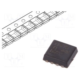 10 pcs : CSD17578Q3AT - Transistor: N-MOSFET, unipolar, 30V, 20A, 37W, VSONP8, 3.3x3.3mm