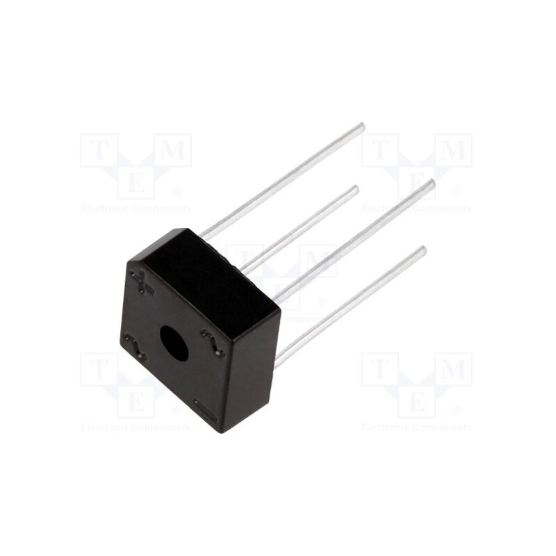 10 pcs : KBPC804 - Bridge rectifier: single-phase, Urmax: 400V, If: 8A, Ifsm: 135A