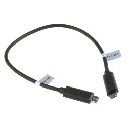 1 pcs - Roline USB 2.0 Cable, Male Micro USB B to Male Micro USB B Cable, 300mm