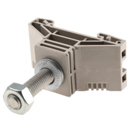 1 pcs - Weidmuller WF 10 Series Brown Stud Terminal, 120mm², Single-Level, Bolt Termination