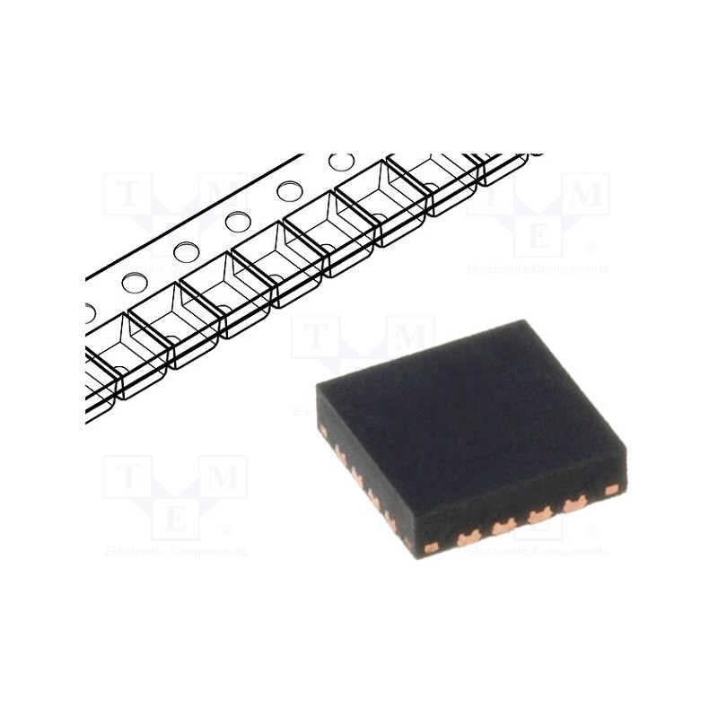 10 pcs : A4403GEUTR-T - IC: PMIC, DC/DC converter, Uin: 9÷46VDC, Uout: 46VDC, 3A, QFN16, Ch: 1