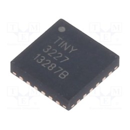 10 pcs : ATTINY3227-MU - IC: AVR microcontroller, VQFN24, Ext.inter: 22, Cmp: 1, ATTINY