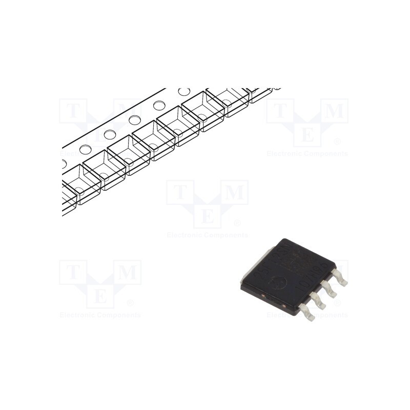 10 pcs : P25LF12SN-5071 - Transistor: N-MOSFET, EETMOS3, unipolar, 120V, 25A, Idm: 75A, 168W