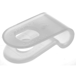 1 Bag of 100 - RS PRO Natural Nylon Cable Clamp, 3.1mm Max. Bundle