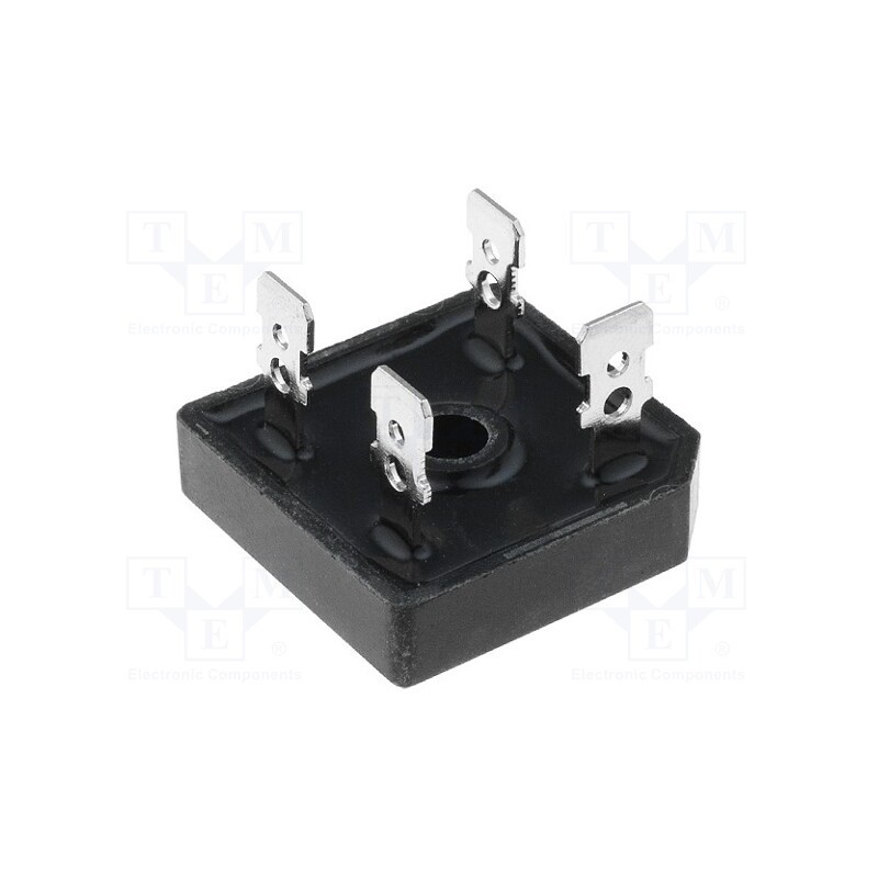 10 pcs : GBPC2501 - Bridge rectifier: single-phase, Urmax: 100V, If: 25A, Ifsm: 350A