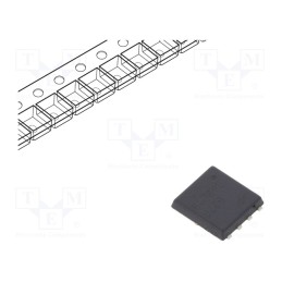 10 pcs : AON6276 - Transistor: N-MOSFET, unipolar, 80V, 100A, 86W, DFN5x6