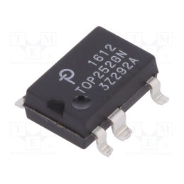 10 pcs : TOP252GN-TL - IC: PMIC, AC/DC switcher,SMPS controller, 59.4÷72.6kHz, SMD-8C