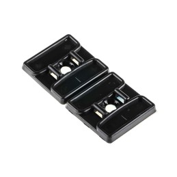 1 Bag of 50 - RS PRO Self Adhesive Black Cable Tie Mount 29.2 mm x 29.2mm, 5.5mm Max. Cable Tie Width