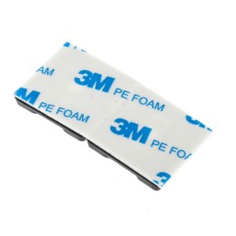 1 Bag of 50 - RS PRO Self Adhesive Black Cable Tie Mount 29.2 mm x 29.2mm, 5.5mm Max. Cable Tie Width