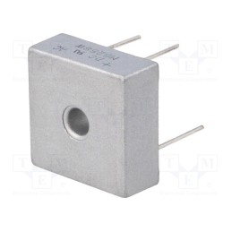 10 pcs : MB258W - Bridge rectifier: single-phase, Urmax: 800V, If: 25A, Ifsm: 400A