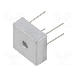 10 pcs : KBPC2506W - Bridge rectifier: single-phase, Urmax: 600V, If: 25A, Ifsm: 400A