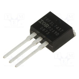 10 pcs : IRFSL7437PBF - Transistor: N-MOSFET, unipolar, 40V, 180A, Idm: 1kA, 230W, TO262