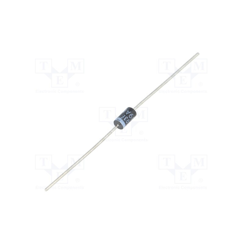 10 pcs : NTE5139A - Diode: Zener, 5W, 27V, Ø9,52x5,21mm, single diode, 500nA