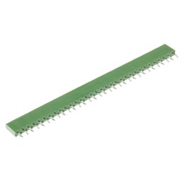 1 pcs - TE Connectivity AMPMODU MOD II Series Straight Through Hole Mount PCB Socket, 32-Contact, 1-Row, 2.54mm Pitch, Solder