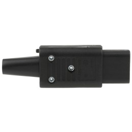 1 pcs - Schurter C13 Cable Mount IEC Connector Socket, 10A, 250 V