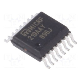 10 pcs : MICRF219AAYQS - IC: RF receiver, serial,transparent, QSOP16, 3÷3.6VDC, -110dBm