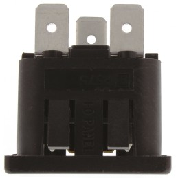 1 pcs - Bulgin C14 Snap-In IEC Connector Male, 10A, 250 V