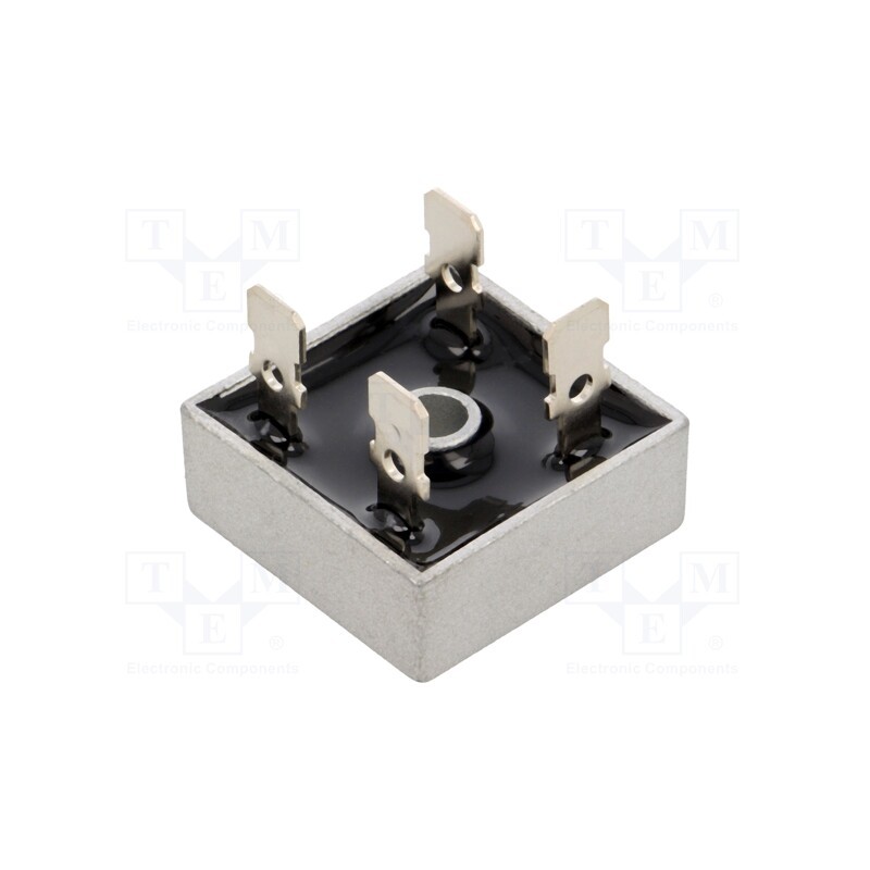 10 pcs : KBPC35005 - Bridge rectifier: single-phase, Urmax: 50V, If: 35A, Ifsm: 400A