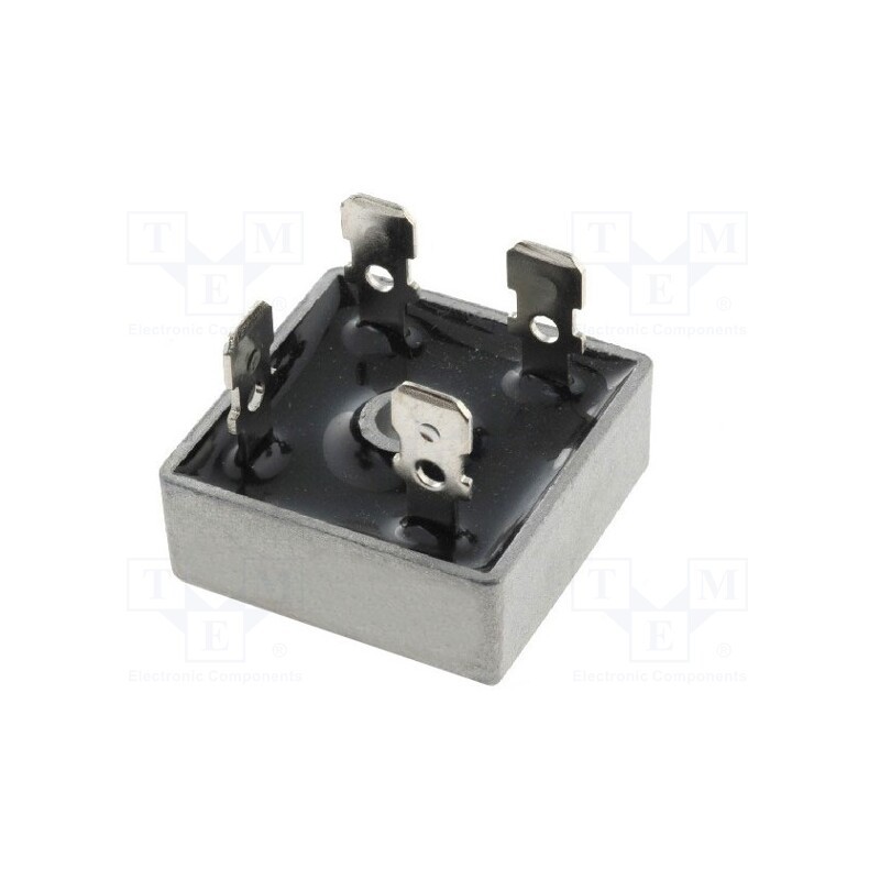 10 pcs : KBPC3501 - Bridge rectifier: single-phase, Urmax: 100V, If: 35A, Ifsm: 400A