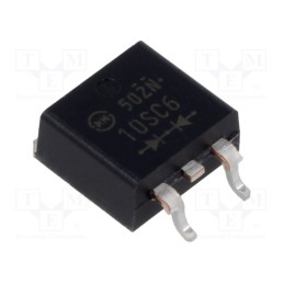 10 pcs : DF10SC6-7102 - Diode: Schottky rectifying, SMD, 60V, 10A, SC83,