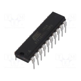 10 pcs : ATF16V8B-15PU - IC: CPLD, THT, DIP20, Number of macrocells: 8, I/O: 18, 4.5÷5.5VDC