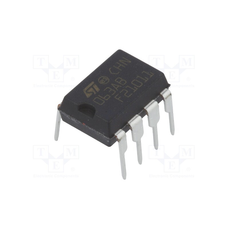 10 pcs : MC34063ABN - IC: driver, DC/DC converter, Uin: 3÷40VDC, Uout: 1.25÷38VDC, 1.5A