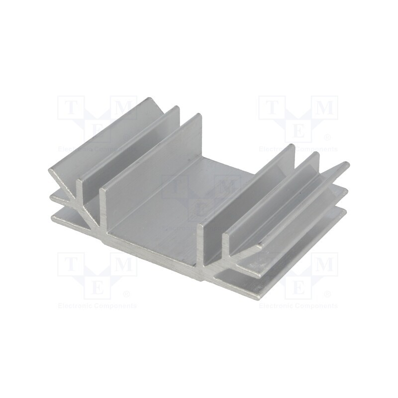 10 pcs : - Heatsink: extruded, U, L: 50mm, W: 70mm, H: 19mm, aluminium