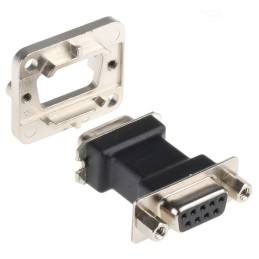 1 pcs - Neutrik D Sub Adapter Female 9 Way D-Sub to Female 9 Way D-Sub