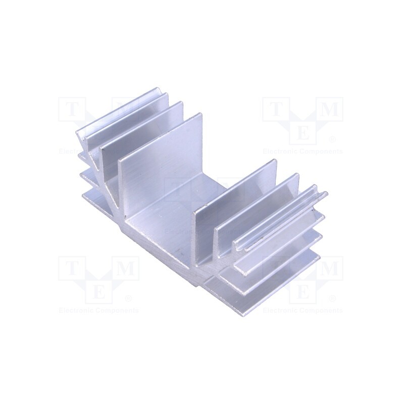 10 pcs : - Heatsink: extruded, U, L: 35mm, W: 74mm, H: 30mm, aluminium
