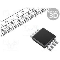 10 pcs : ZXMD63N03XTA - Transistor: N-MOSFET x2, unipolar, 30V, 1.9A, 1.25W, MSOP8