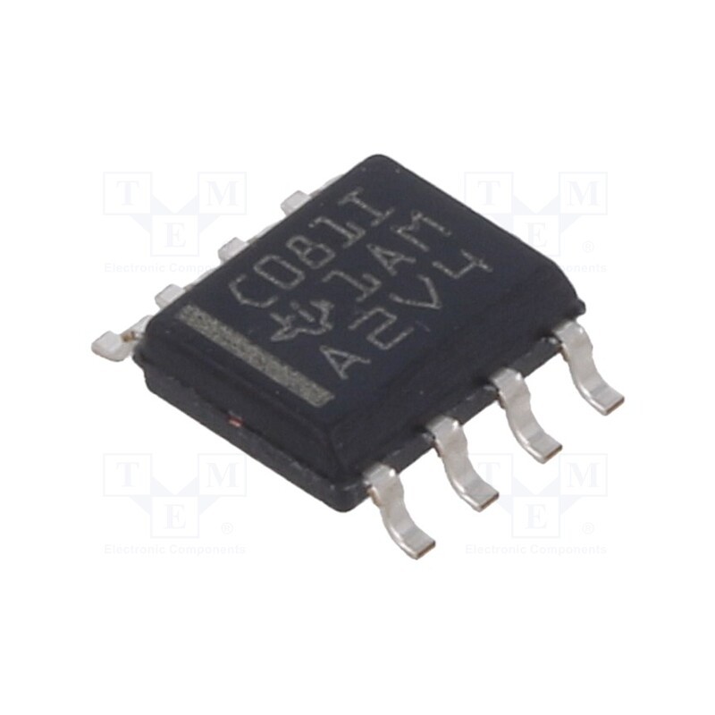 10 pcs : TLC081IDR - IC: operational amplifier, 10MHz, Ch: 1, SO8, ±2.25÷8VDC,4.5÷16VDC