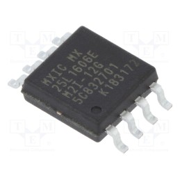 10 pcs : MX25L1606EM2I-12G/TUBE - IC: FLASH memory, 16MbFLASH, SPI, 86MHz, 2.7÷3.6V, SOP8, serial