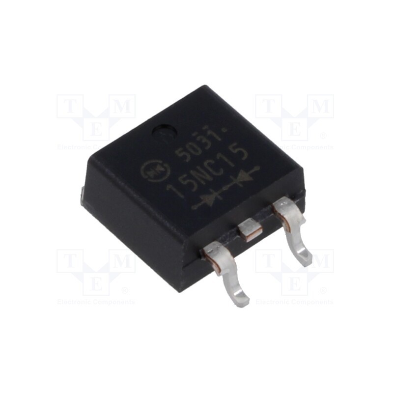 10 pcs : DF15NC15-7102 - Diode: Schottky rectifying, SMD, 150V, 15A, SC83,
