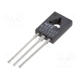 10 pcs : NTE5411 - Thyristor, 30V, Ifmax: 4A, 2.6A, Igt: 0.2mA, TO126, THT, Ifsm: 25A, 2us