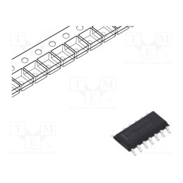 10 pcs : NCP1615A1DR2G - IC: PMIC, PFC controller, -500÷800mA, SO14, 9.5÷28V,