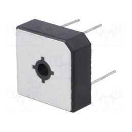 10 pcs : BR502W - Bridge rectifier: single-phase, Urmax: 200V, If: 50A, Ifsm: 500A