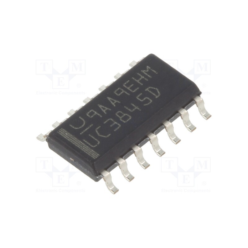 10 pcs : UC3845D - IC: PMIC, PWM controller, SO14, 0÷70°C, Usup: 8.4÷30V, , SMPS