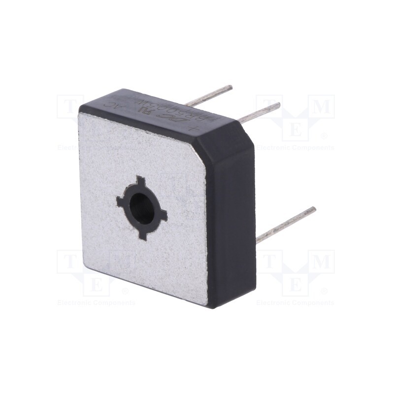 10 pcs : BR5005W - Bridge rectifier: single-phase, Urmax: 50V, If: 50A, Ifsm: 500A