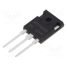 10 pcs : 30CPQ060 - Diode: Schottky rectifying, THT, 60V, 30A, TO247AD, , Ir: 800uA