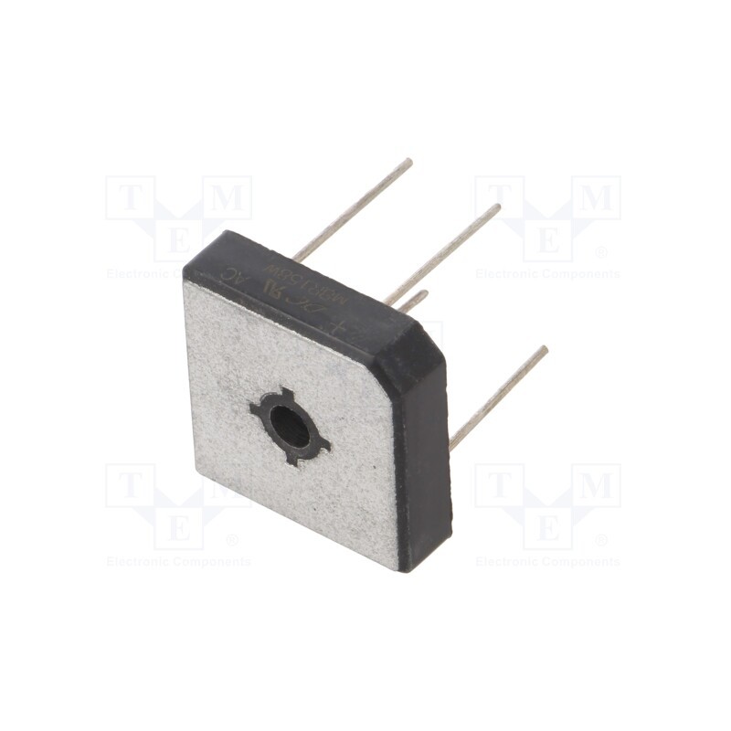 10 pcs : MBR158W - Bridge rectifier: single-phase, Urmax: 800V, If: 15A, Ifsm: 300A