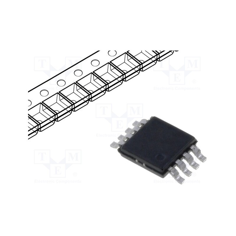 10 pcs : TS2951CS50 RLG - IC: voltage regulator, LDO,linear,fixed, 5V, 0.15A, SOP8, SMD, Ch: 1