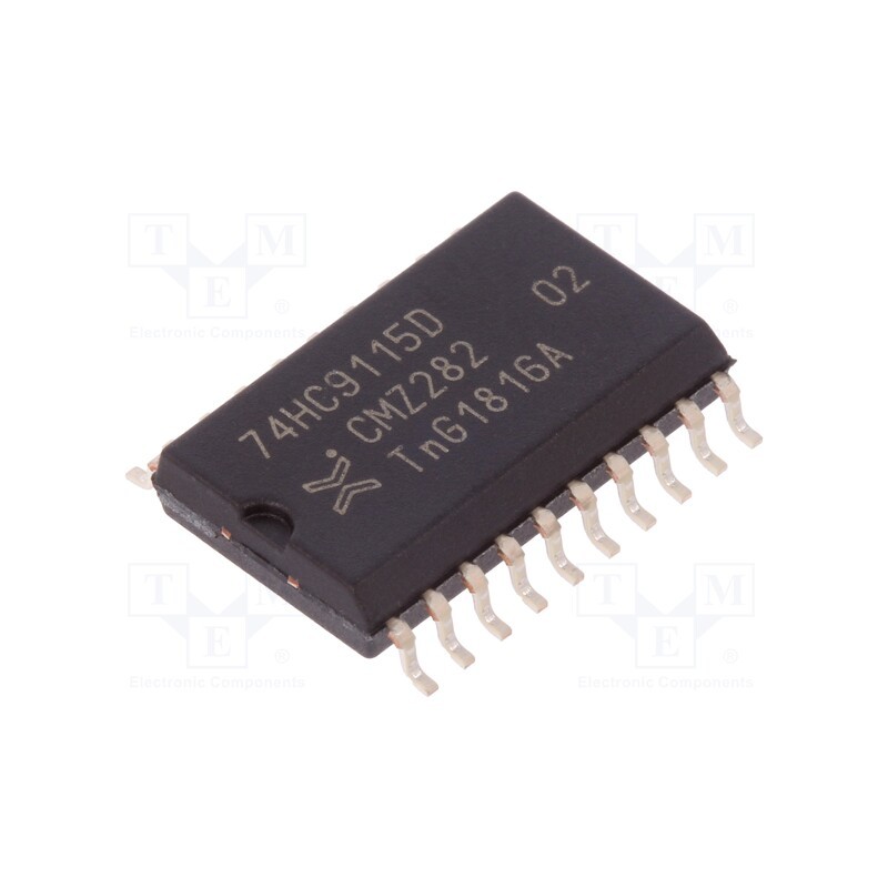 10 pcs : 74HC9115D,112 - IC: digital, buffer,non-inverting, Ch: 9, CMOS, SMD, SO20, 2÷6VDC
